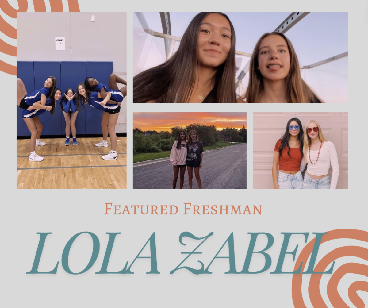 Lola Zabel is a fabulous freshman who loves to hang out with her friends. (Photos used with permission from Lola Zabel)